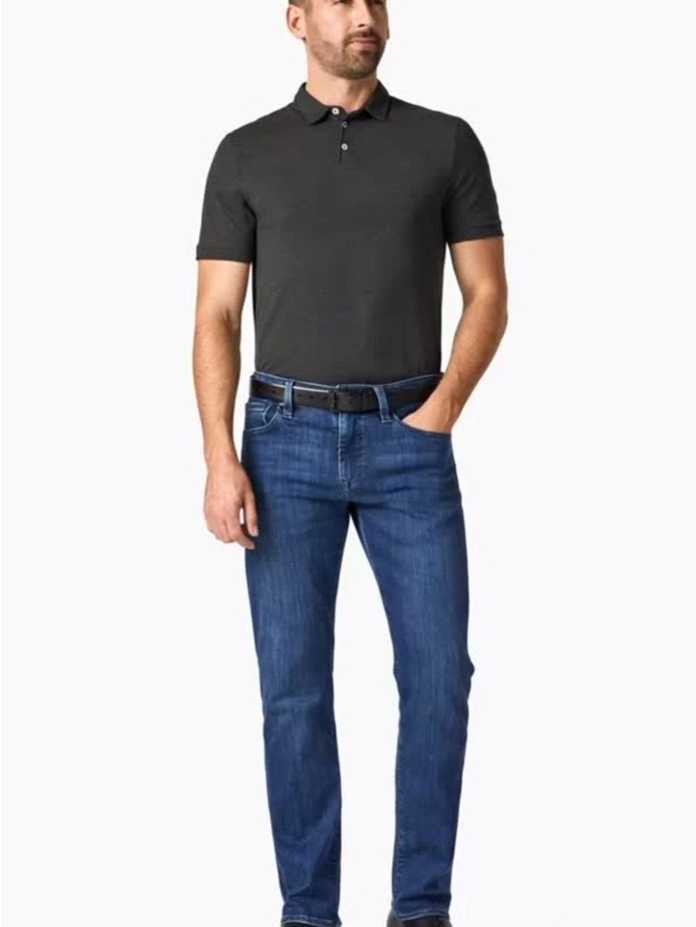 34 Heritage Courage Straight Leg Jeans